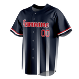 Custom Team Design Black & Red Colors Design Sports Baseball Jersey BB00AB050109