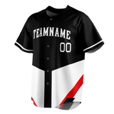 Custom Team Design White & Black Colors Design Sports Baseball Jersey BB00CWS100201