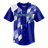 Custom Team Design Dark Purple & White Colors Design Sports Baseball Jersey BB00LAD102202