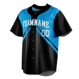 Custom Team Design White & Blue Colors Design Sports Baseball Jersey BB00MM080220
