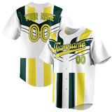 Custom Team Design White & Kelly Green Colors Design Sports Baseball Jersey BB00OA100215