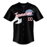 Custom Team Design Black & White Colors Design Sports Baseball Jersey BB00PP070102