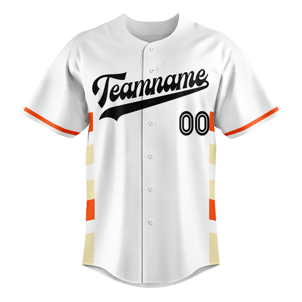 Custom Team Design White & Red Colors Design Sports Baseball Jersey BB00SDP010209