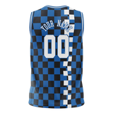 Custom Team Design Blue & Black Colors Design Sports Basketball Jersey BS00DM012001