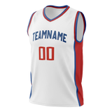 Custom Team Design Red & White Colors Design Sports Basketball Jersey BS00LAC020902