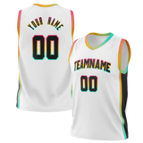 Custom Team Design White & Black Colors Design Sports Basketball Jersey BS00SAS070201