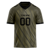 Custom Team Design Camo & Cream Colors Design Sports Football Jersey FT00CP090605