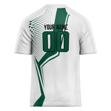 Custom Team Design White & Kelly Green Colors Design Sports Football Jersey FT00NYJ020215