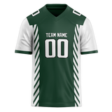 Custom Team Design Kelly Green & White Colors Design Sports Football Jersey FT00NYJ041502