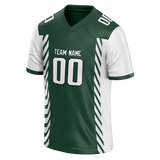 Custom Team Design Kelly Green & White Colors Design Sports Football Jersey FT00NYJ041502